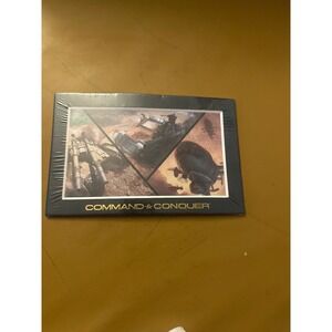 Command & Conquer Collectible Art Print Sealed RTS Video Game‎ Memorabilia